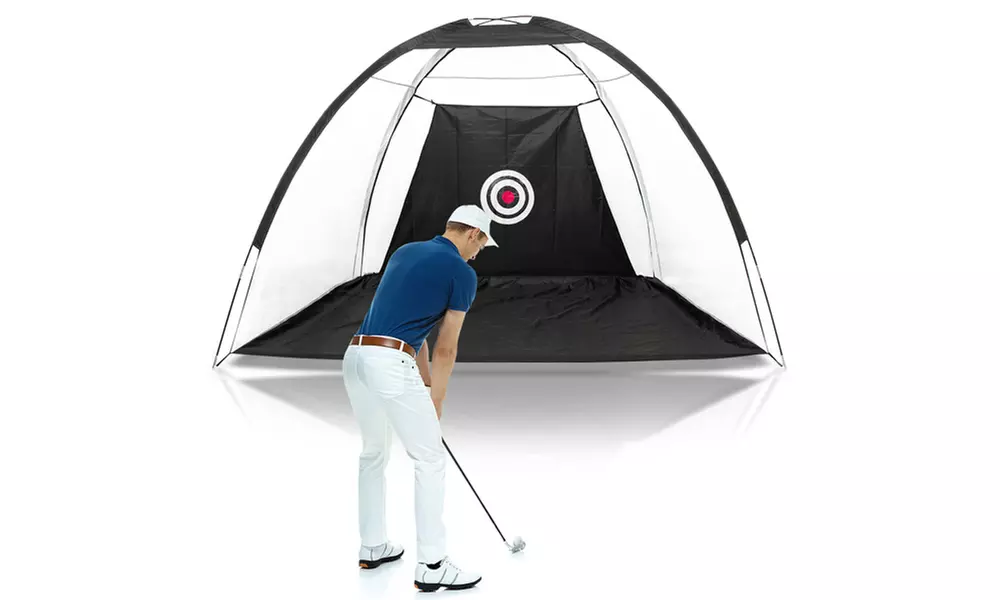 Outdoor Waterproof Folding Golf Training Target Practice Net Black - Primary Image