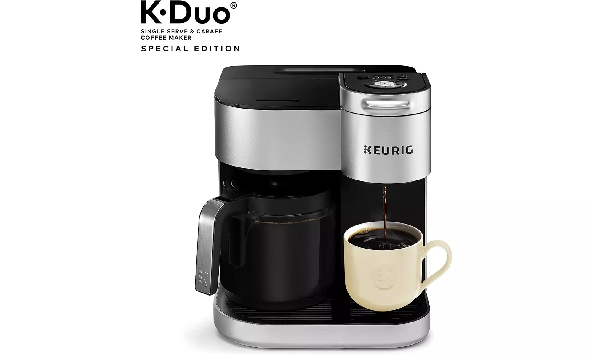 Keurig K-Duo Special Edition Coffee Maker Single Serve and 12-Cup Drip Coffee  - Primary Image