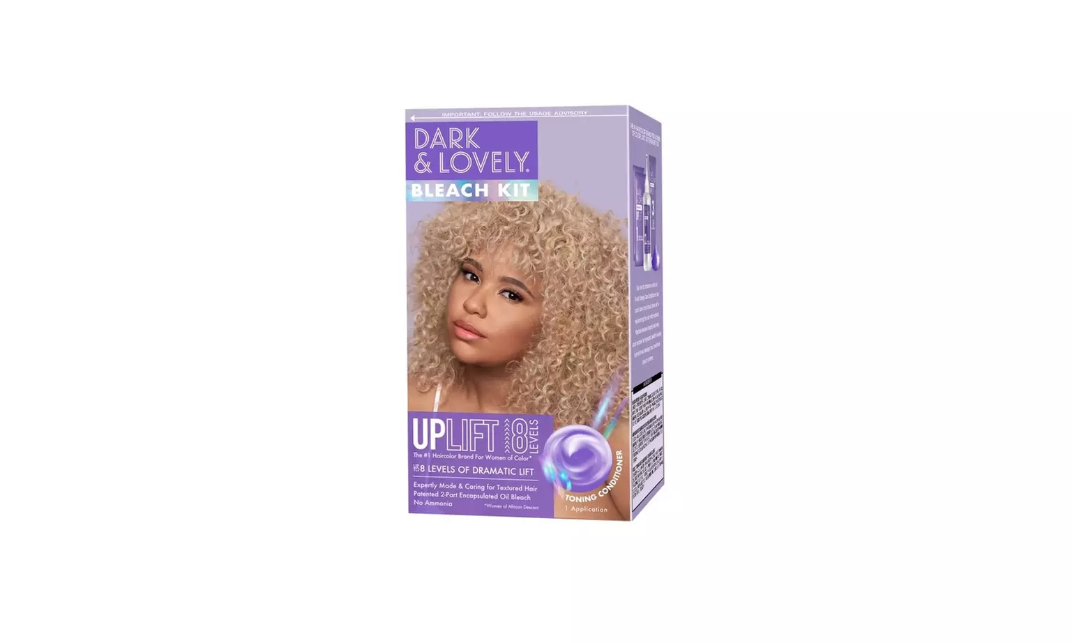 Dark and Lovely Uplift Hair Bleach Kit, Hair Dye, Bleach Blonde - Primary Image