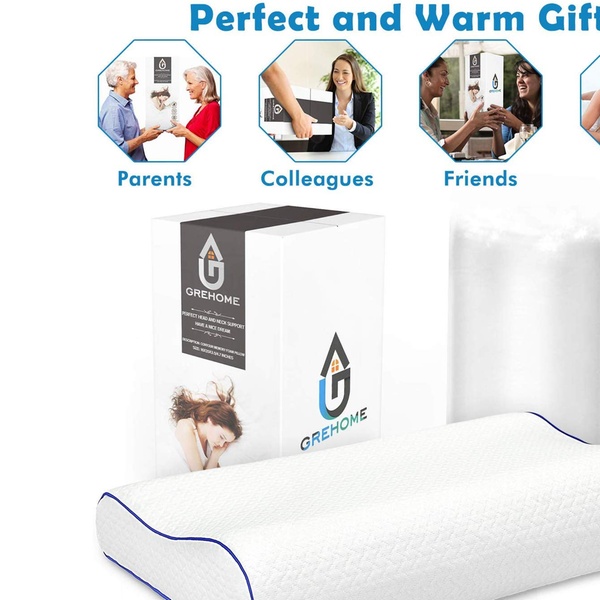 grehome memory foam pillow