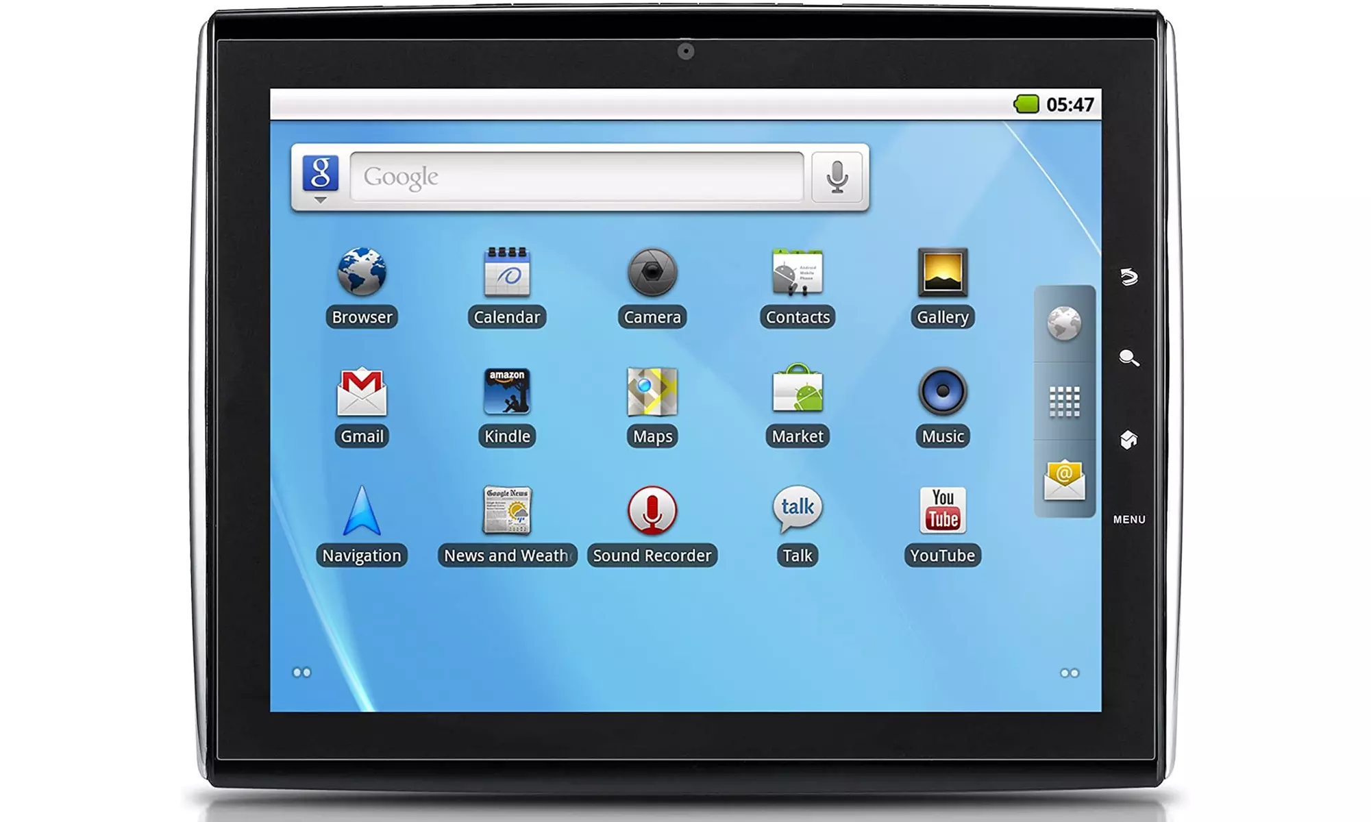 Le Pan II TC 970 9.7" Android GPS Module Built-in Tablet (Black) - Refurbished - Primary Image