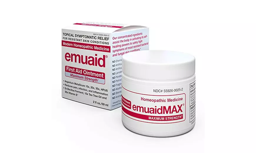 Emuaid Ointment - Antifungal, Eczema Cream. Maximum Strength Treatment - Primary Image