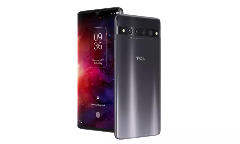 TCL 10 Pro Smartphone with 128GB Memory (Unlocked, Ember Gray) - Primary Image