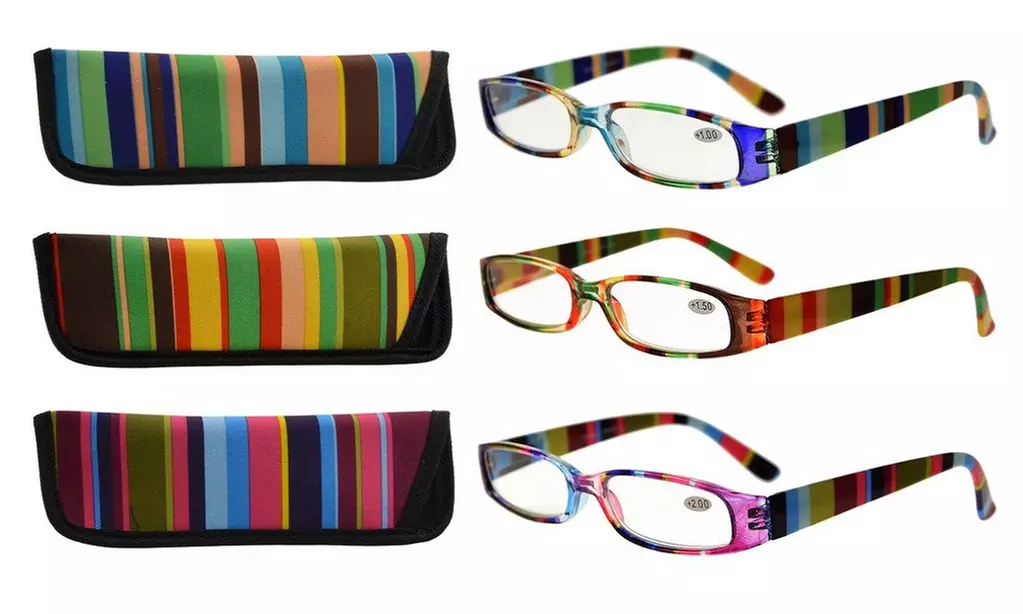 Eyekepper 3 Pack Ladies Reading Glasses Smaller Readers - Primary Image
