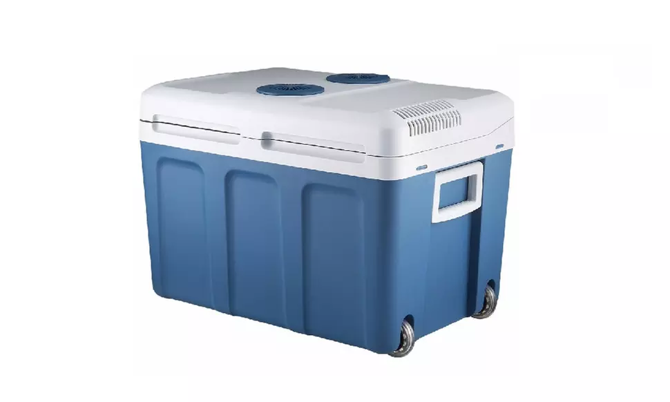 Lifestyle 48 Quart Electric Cooler/Warmer with Dual AC and DC Power Cords (Blue) - Primary Image