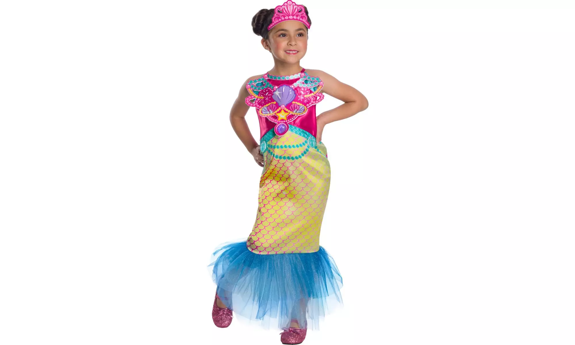 Rubie's Girl's Barbie Dreamtopia Children Costume, Mermaid, X-Small - Primary Image