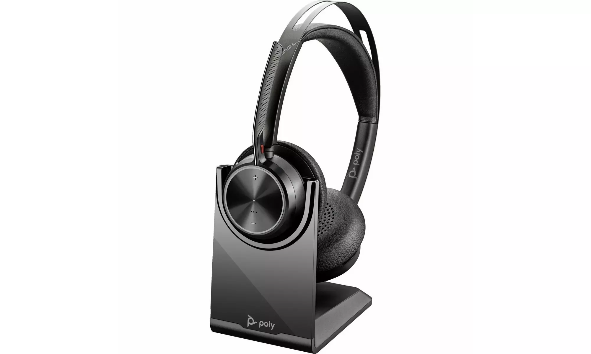 Poly Voyager Focus 2 Wireless Headset with Charge Stand - Primary Image