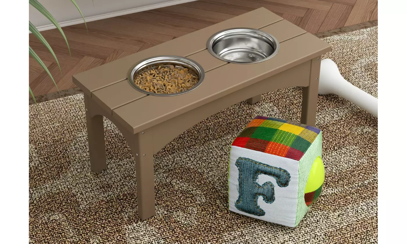 Adirondack Elevated Pet Feeder