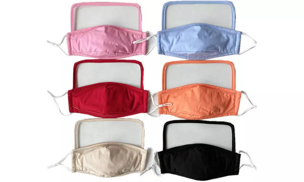 3-Pack Cotton Dustproof  Washable Eyes Shield for Kids - Second Medium