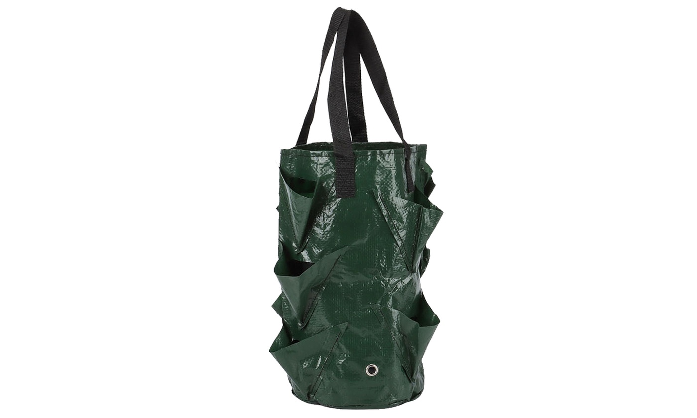 3 Gallon Strawberry Grow Bag Strawberry Plant Bag with 8 Side Planting Pockets