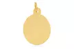 14KT Gold Oval 'O Mary Who Have Conceived Without Sin Pray For Us' Pendant - Second Medium