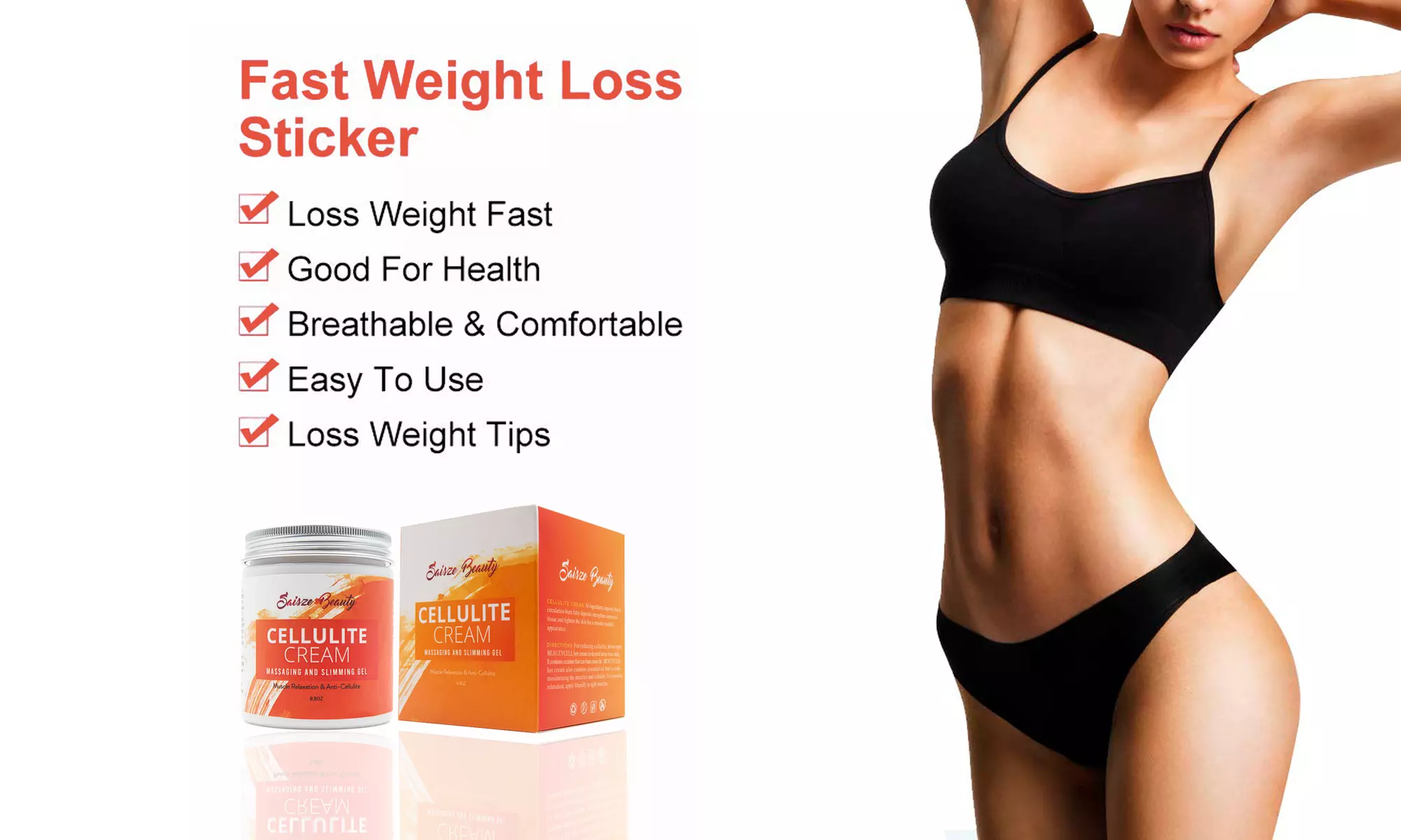  Hot Cream Anti Cellulite Cream Fat Burner Loss Weight Body Sweat Cream Gel
