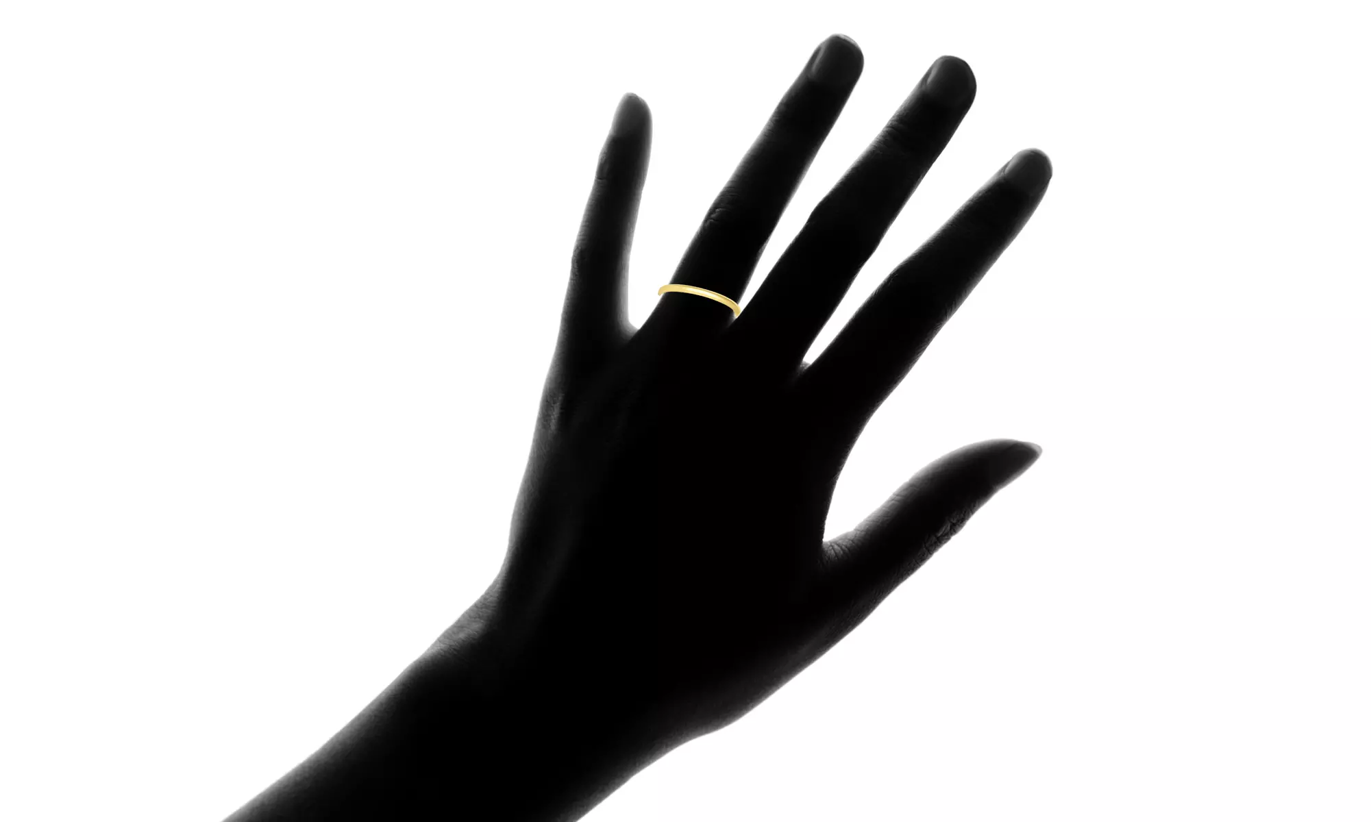 14K Gold Plated Wedding Band Collection in Solid Sterling Silver