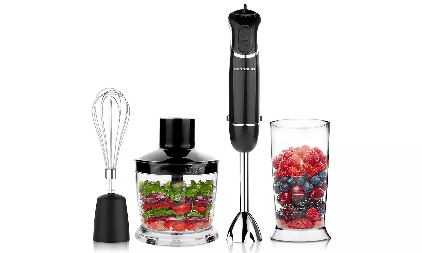 OXA Smart Powerful 12-Speed 4-in-1 Immersion Hand Blender Set - Primary Image