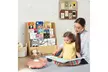Costway 4-tier Kids Wooden Bookshelf Toddlers Book Rack with Deep Shelves - Second Medium