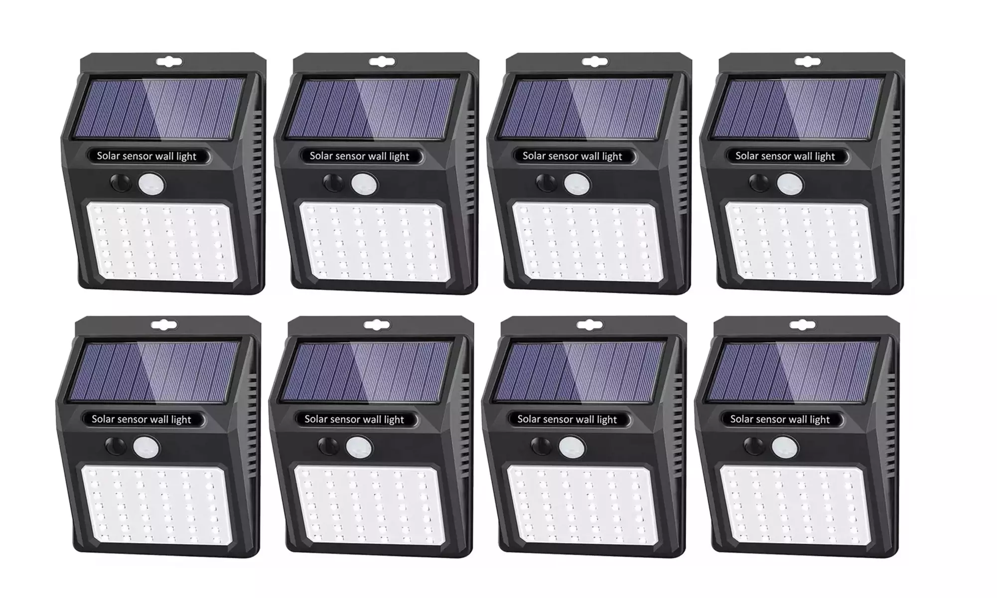 Solar Outdoor Waterproof Wireless Motion Sensor Light (1-, 2-, or 8-pk)
