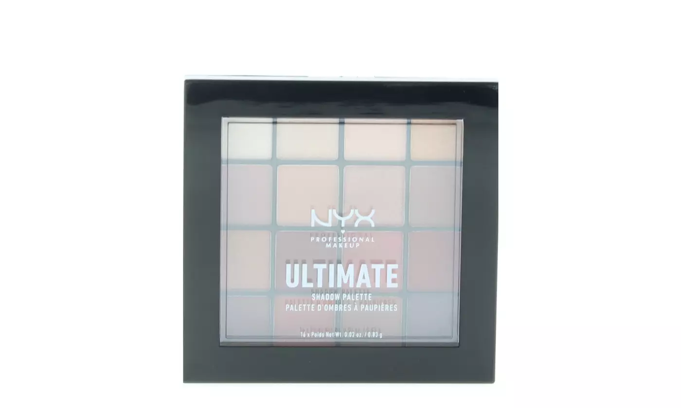 NYX Professional Makeup Shadow Palettes - Choose from 1, 2, 3 or 5 Packs