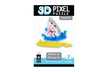 3D Pixel Puzzle - Shark: 202 Pcs - Second Medium