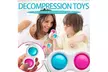 Interesty Sensory Toys - Keychain Handheld Mini Fidget Toy Stress Relief Toy  - Second Medium