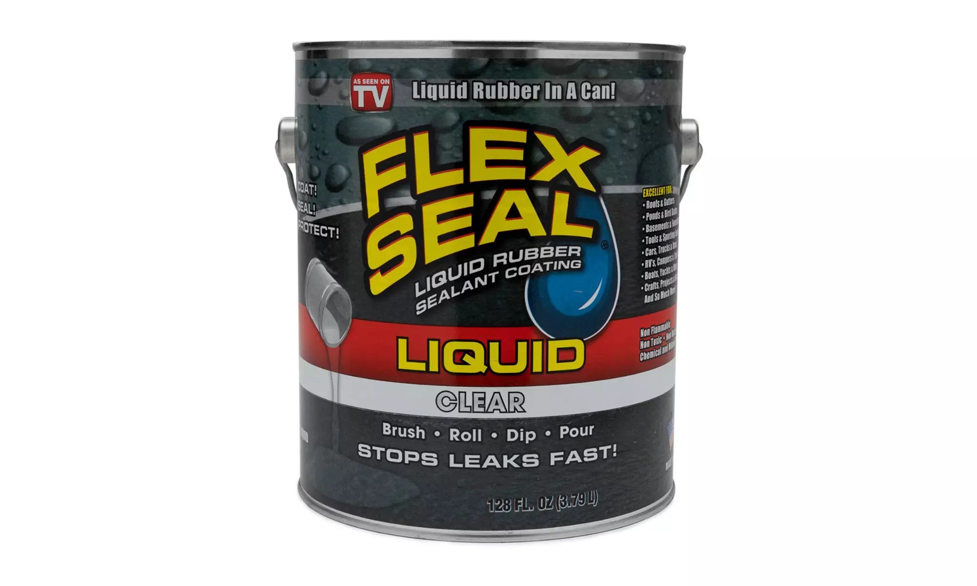 Flex Seal Liquid (1-Gallon, Clear) - Primary Image