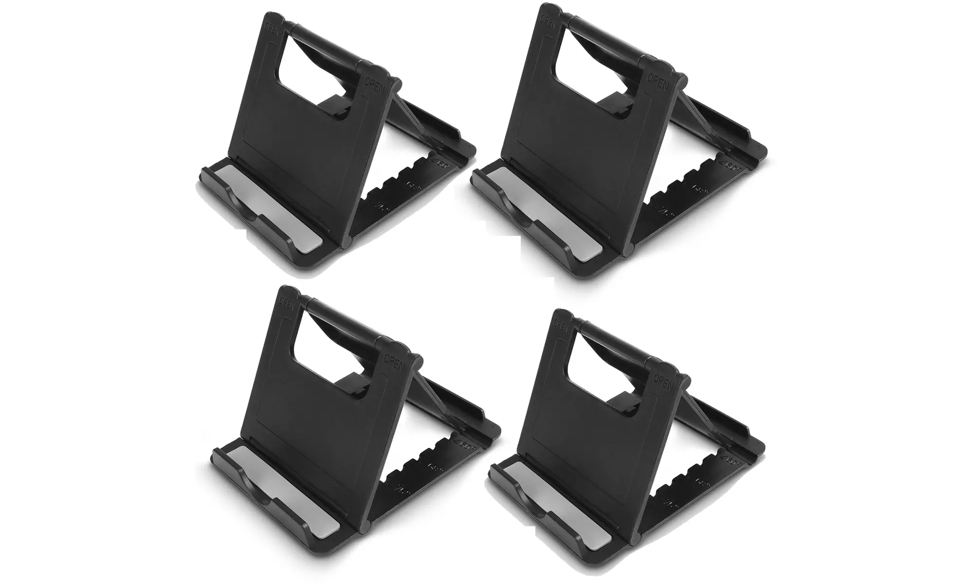 Universal Foldable Cell Phone and Tablet Stand Holder (1,2, or 4-Pack) - Second Medium