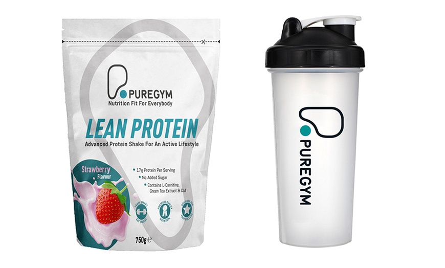 Image 8: Puregym Protein and Shaker Bottle