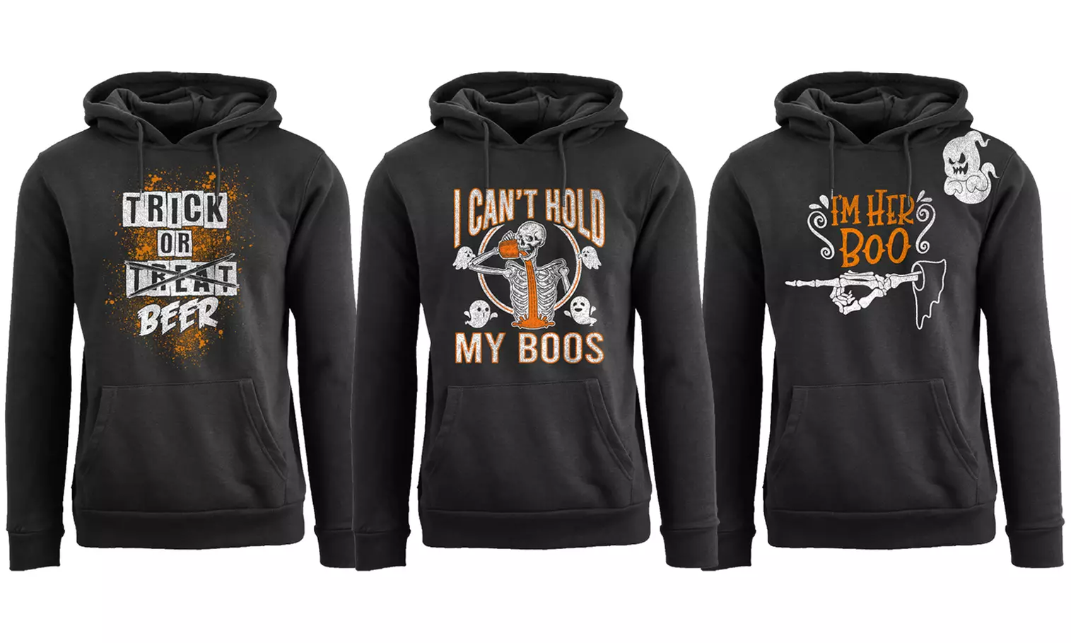 Men's Awesome Halloween Pull Over Hoodie (S-2XL)