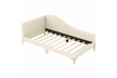Costway Twin/Full Upholstered Daybed Rivet-Tufted Platform Bed with Metal Legs - Second Medium