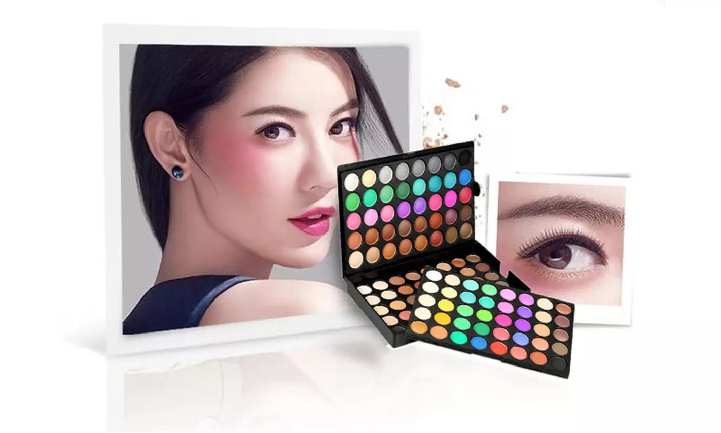 120 Colors Makeup Eyeshadow Palette - Second Medium