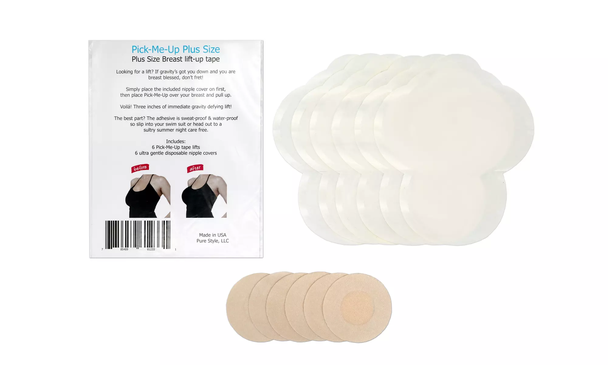 Women's Breast Lift Tape - Size D and Larger - Primary Image