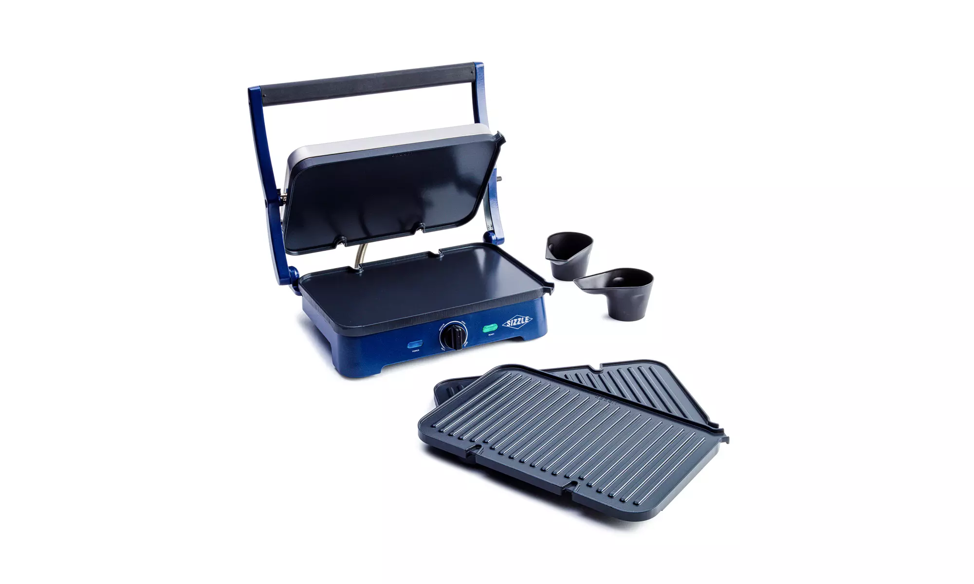 Blue Diamond Electric Contact Sizzle Griddle with Grill and Waffle Plates - Primary Image