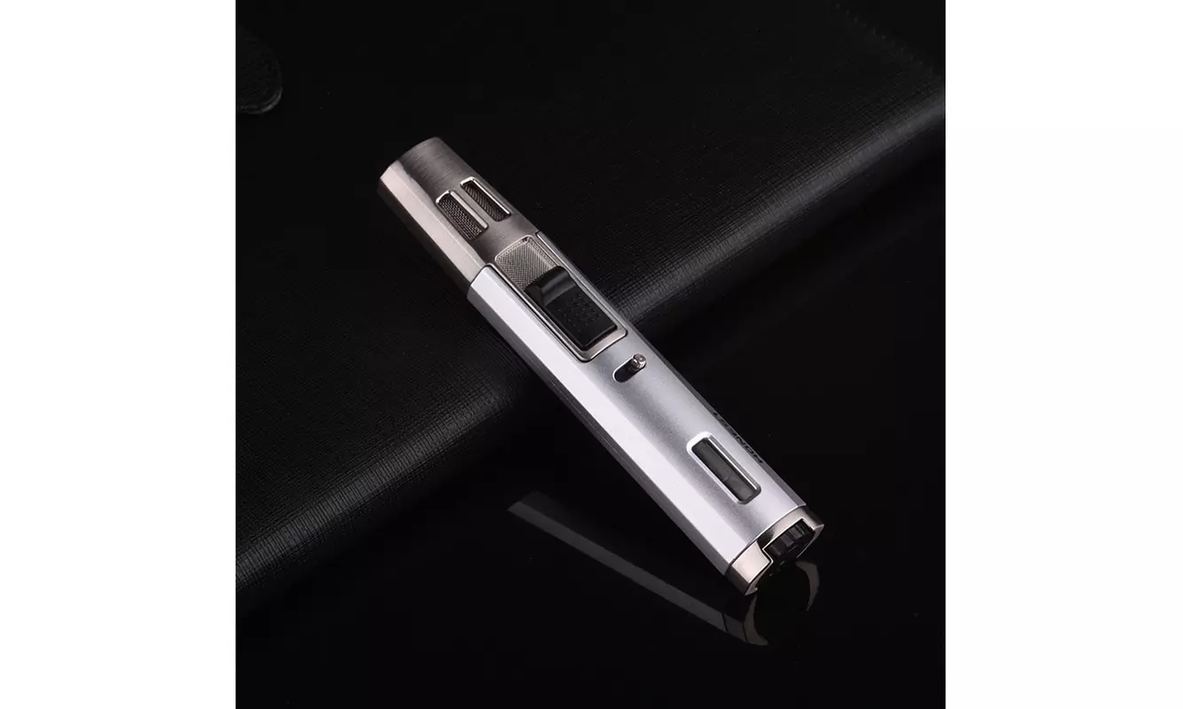 Honest Twin Turbo Jet Flame Raptor Cigar/Cigarette Windproof Torch Lighter  - Second Medium