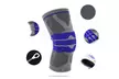 1 Pcs Silicon Knee Pads Support Brace Patella Sport Compression Sleeve - Second Medium