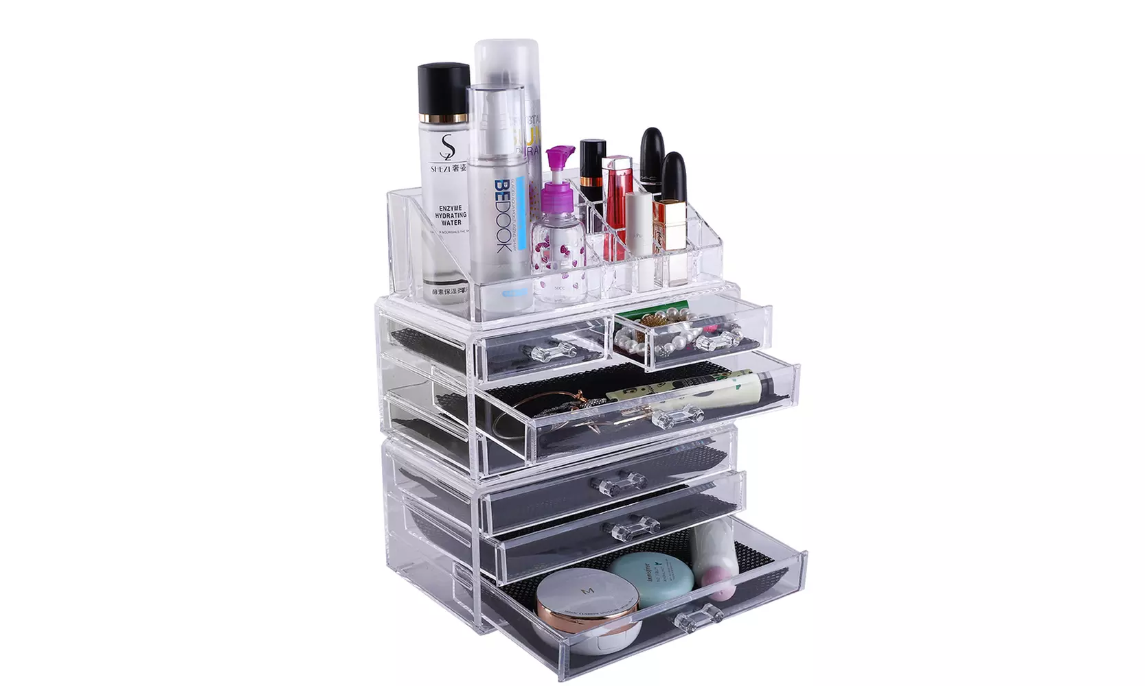 Makeup Rack Makeup and Jewelry Storage Case - Primary Image