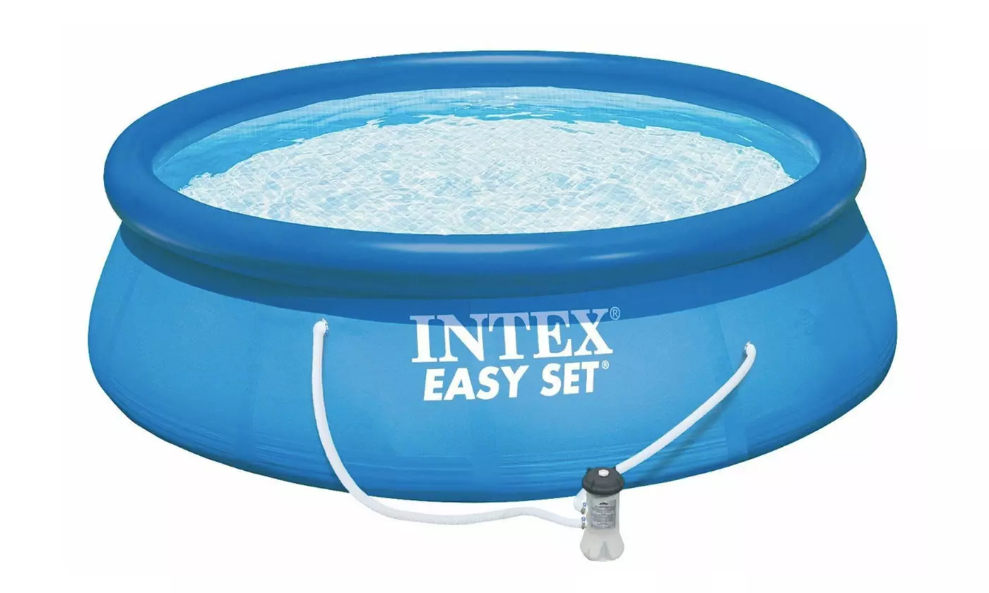Swimming Pool Above Ground 8' x 30" Easy Set & 330 GPH GFCI Filter Pump New - Primary Image