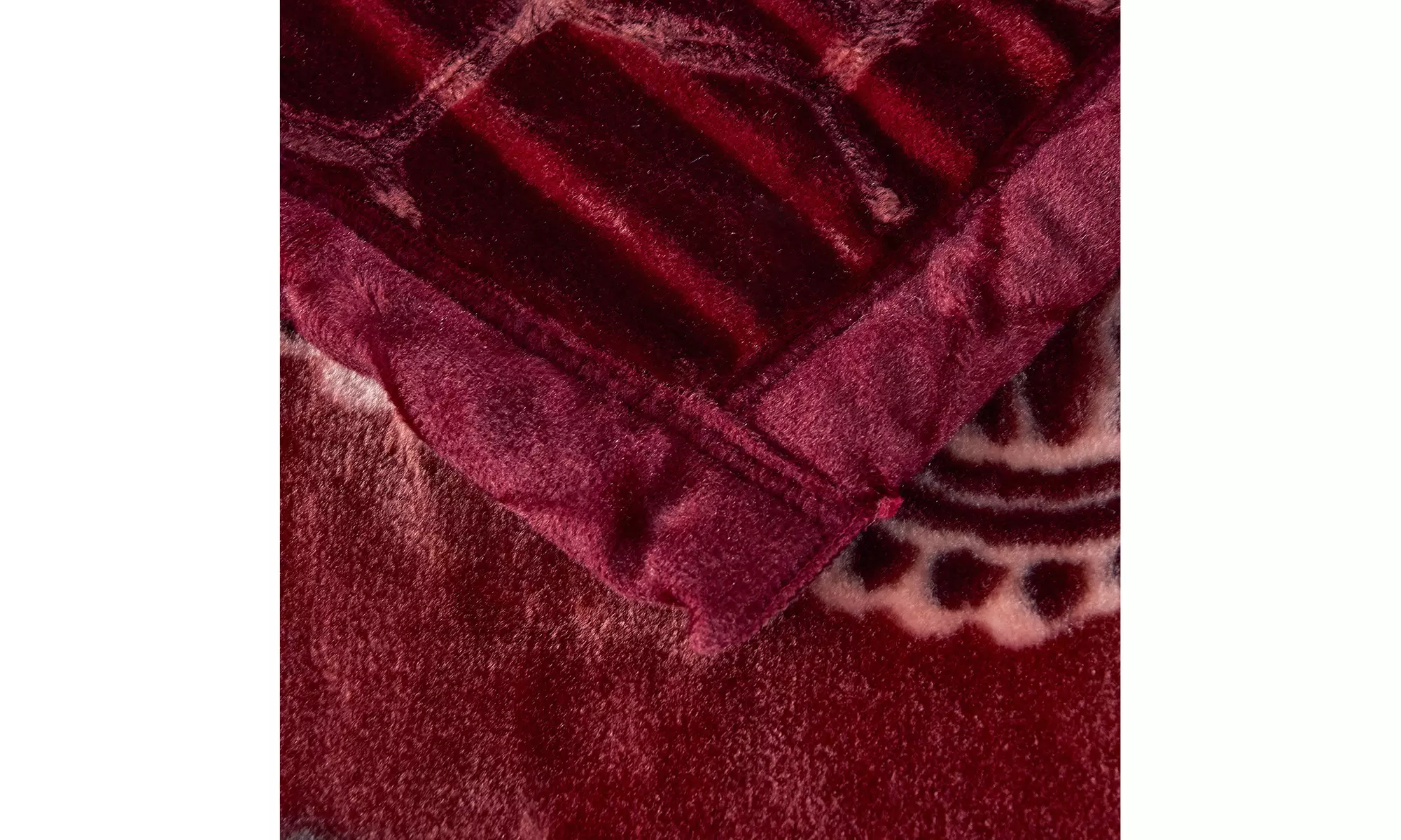 JML Heavy Fleece Blanket,2 Ply Printed Bed Blanket For King Size,85"x93",10Lb
