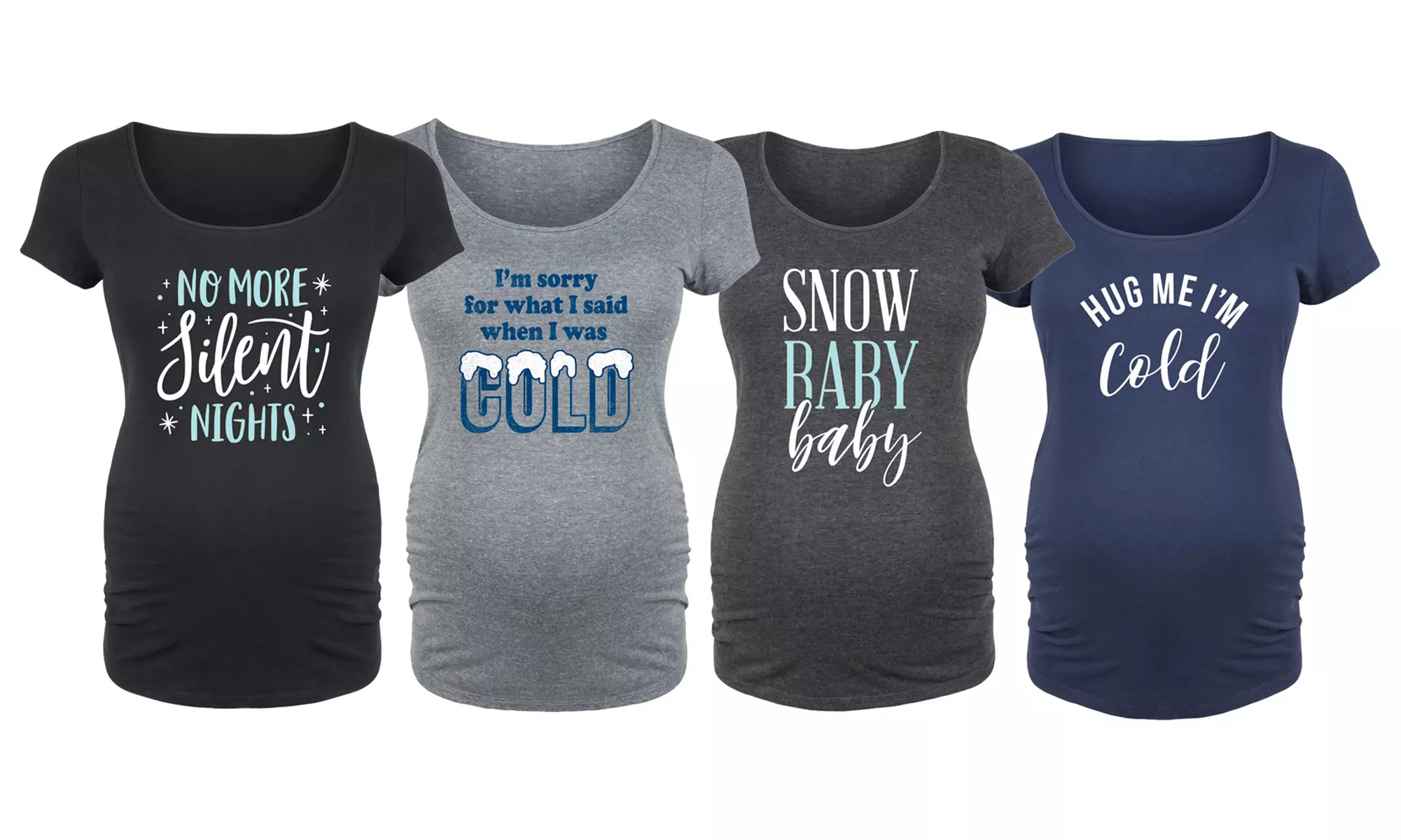 Bloom Maternity: Baby It's Cold Outside Ladies Tee - Primary Image