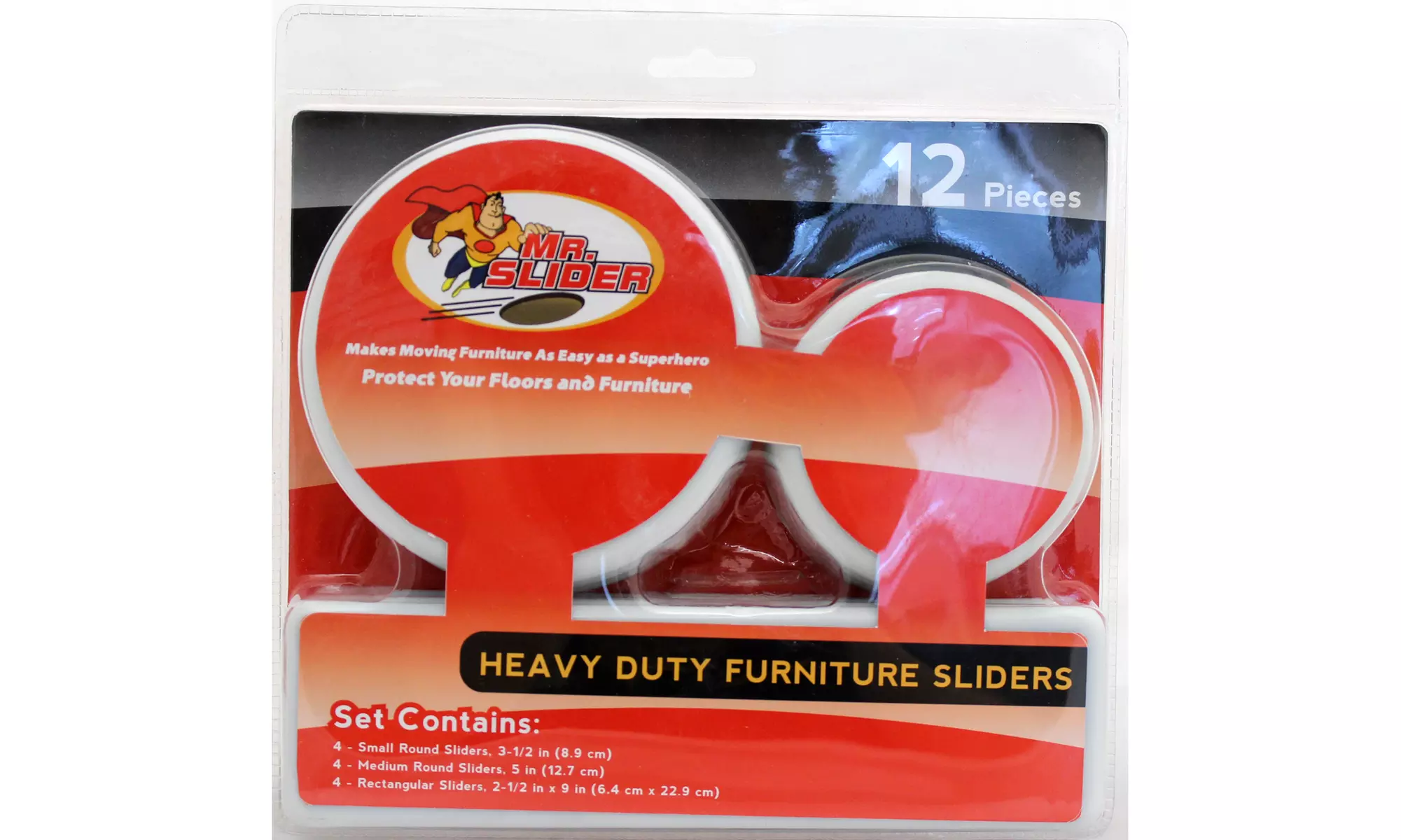 Mr. Slider Surface Protector Furniture Sliders (Assorted Sizes and Colors)