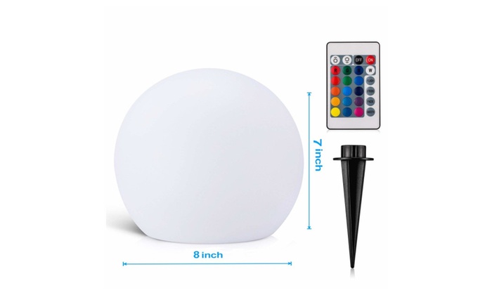 Solar Ball Lights Outdoor Color Changing Led Floating Pool