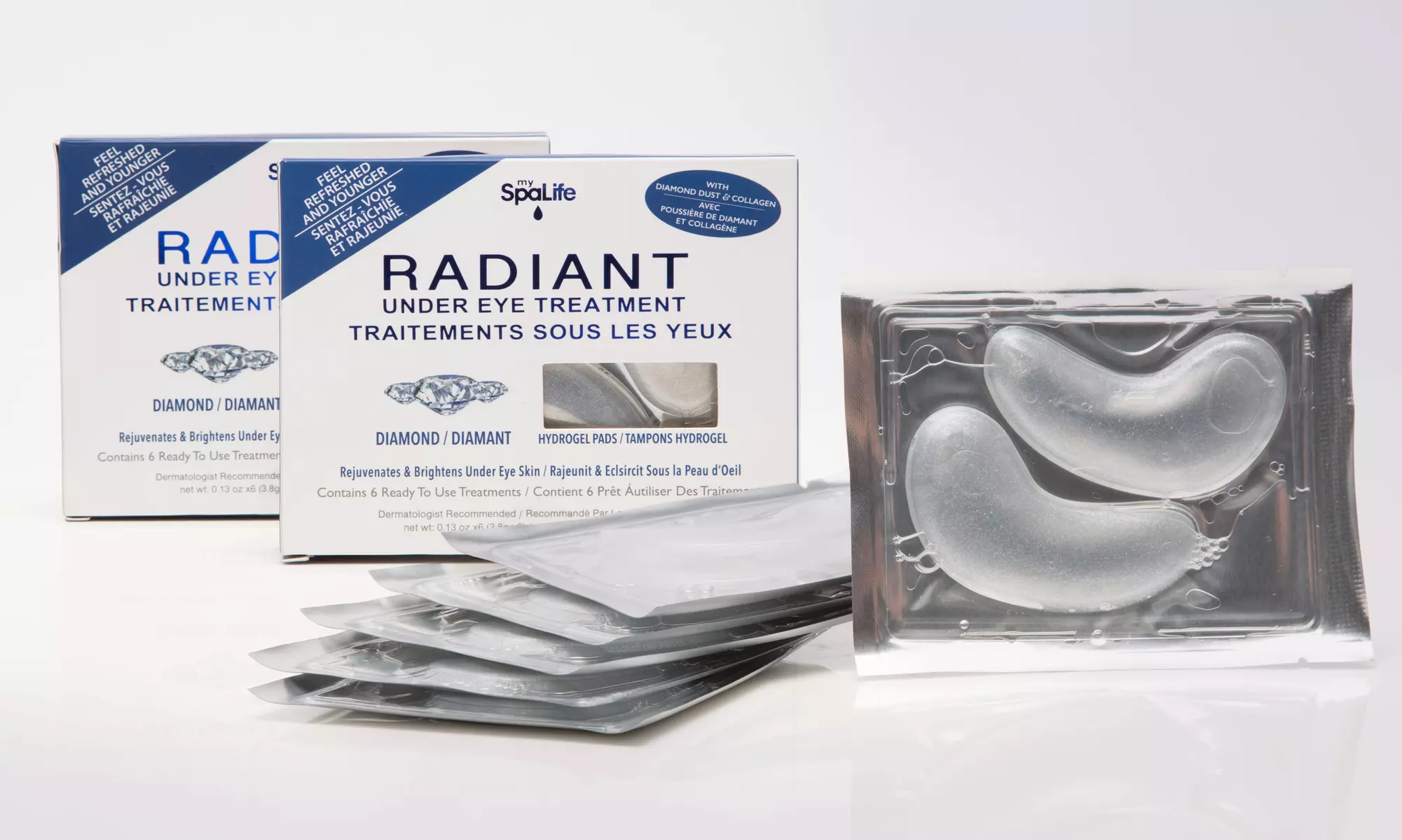  SpaLife Anti-Aging Under-Eye Masks (2-Pack) - Primary Image