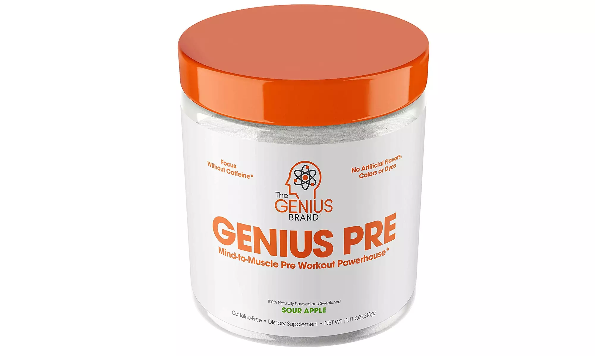 Genius Pre Workout Powder , All Natural Nootropic - Primary Image
