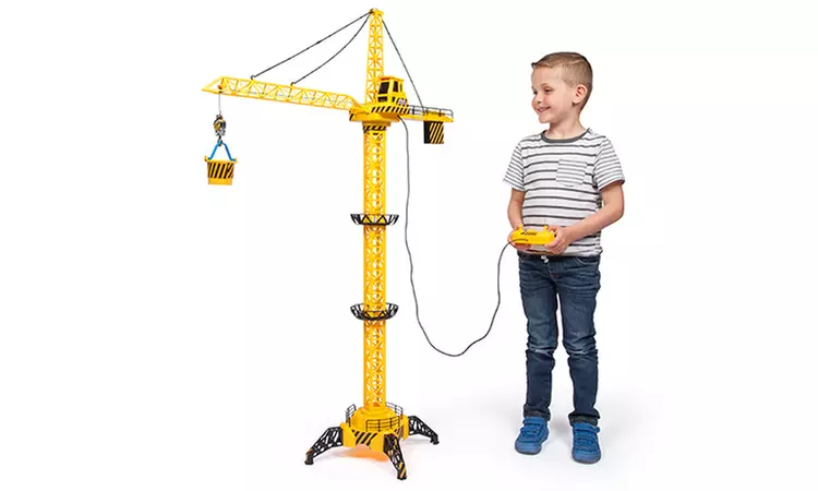 World Tech Toys Big Kid's Construction 4FT Motorized RC Crane - Primary Image