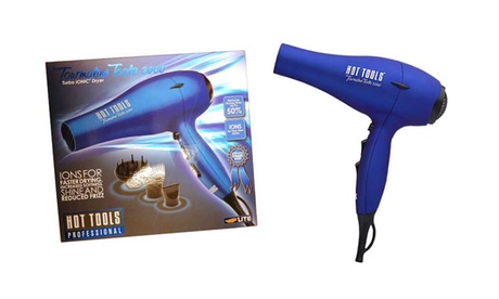 UPC 078729104309 product image for Hot Tools Tourmaline 2000 Turbo IONIC Dryer Yes High 1043BL in Blue | upcitemdb.com