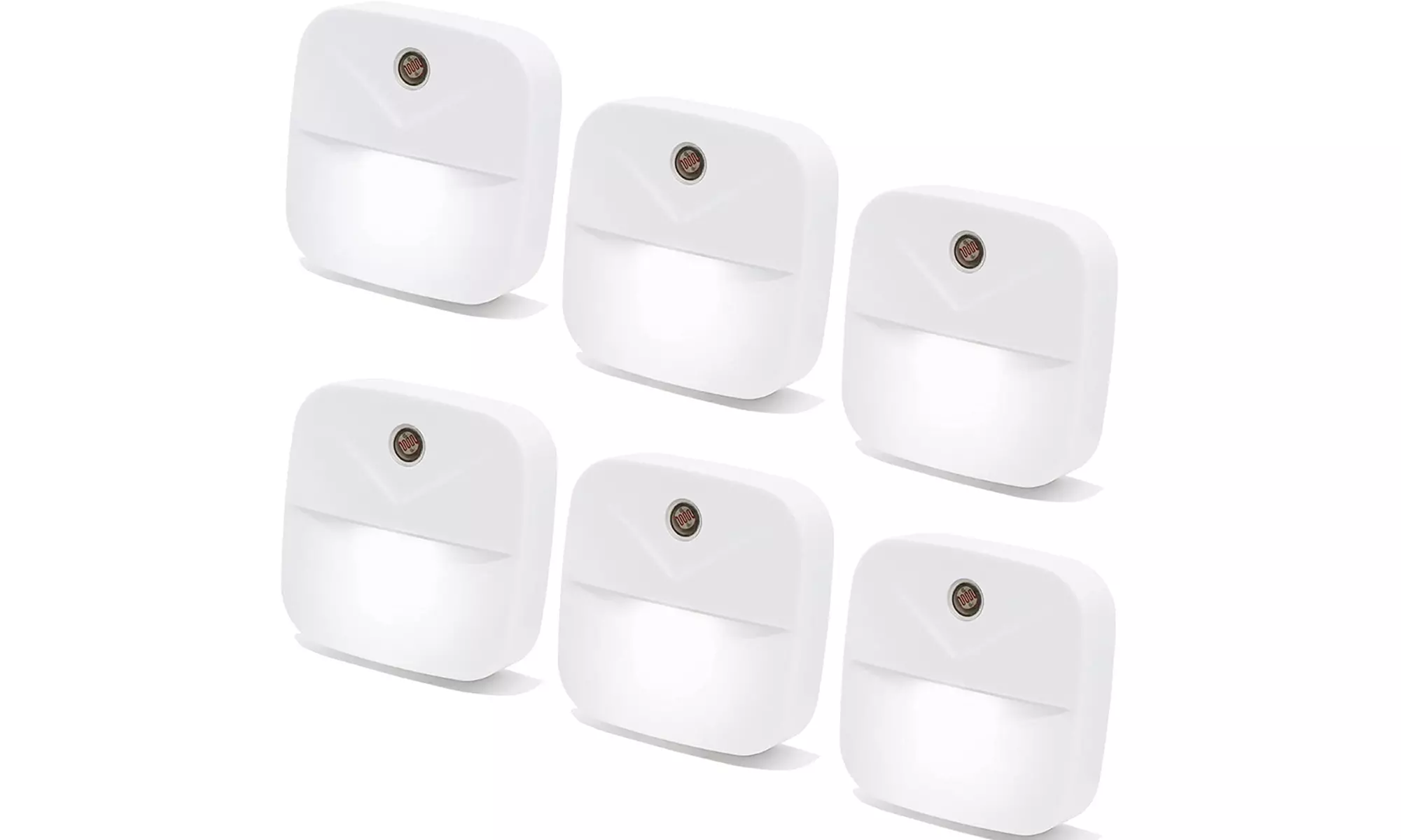 6 Pack Motion Sensor Plug In Lights