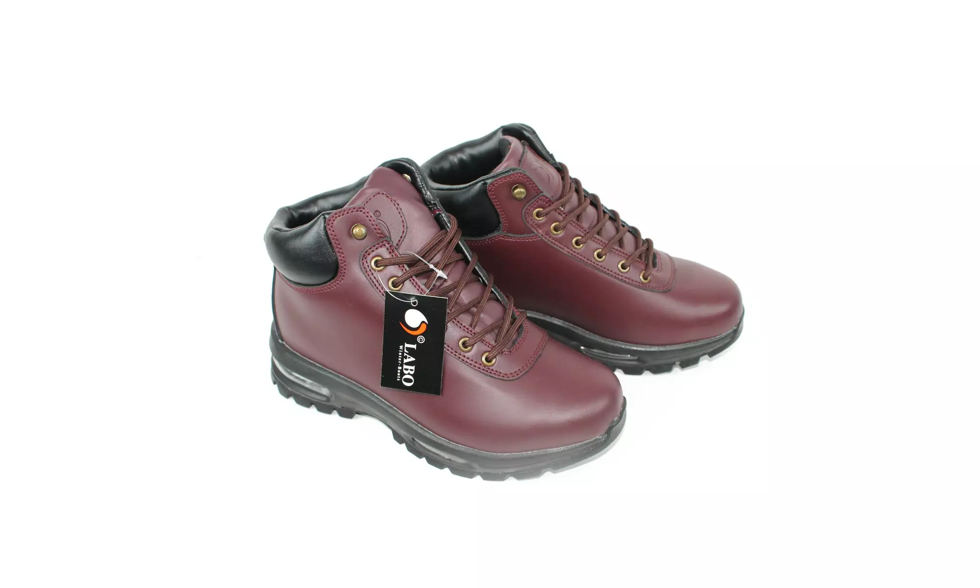 LABO Men's Hiking Boot Leather Air Heel 2 Color-5812 - Second Medium
