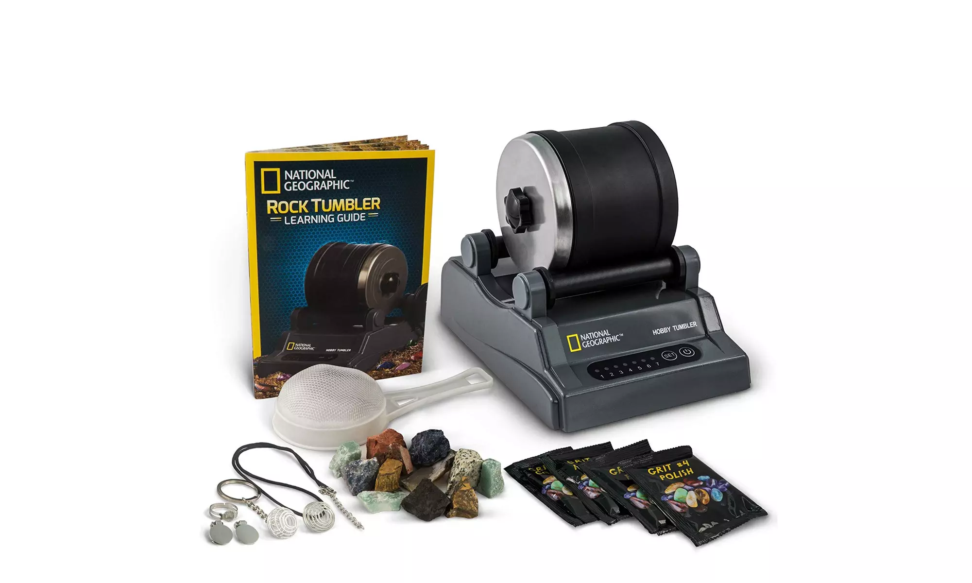 National Geographic Hobby Rock Tumbler Kit  - Primary Image