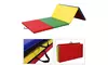 4'x8'x2'' PU Gymnastics Mat Gym Folding Panel Yoga Exercise