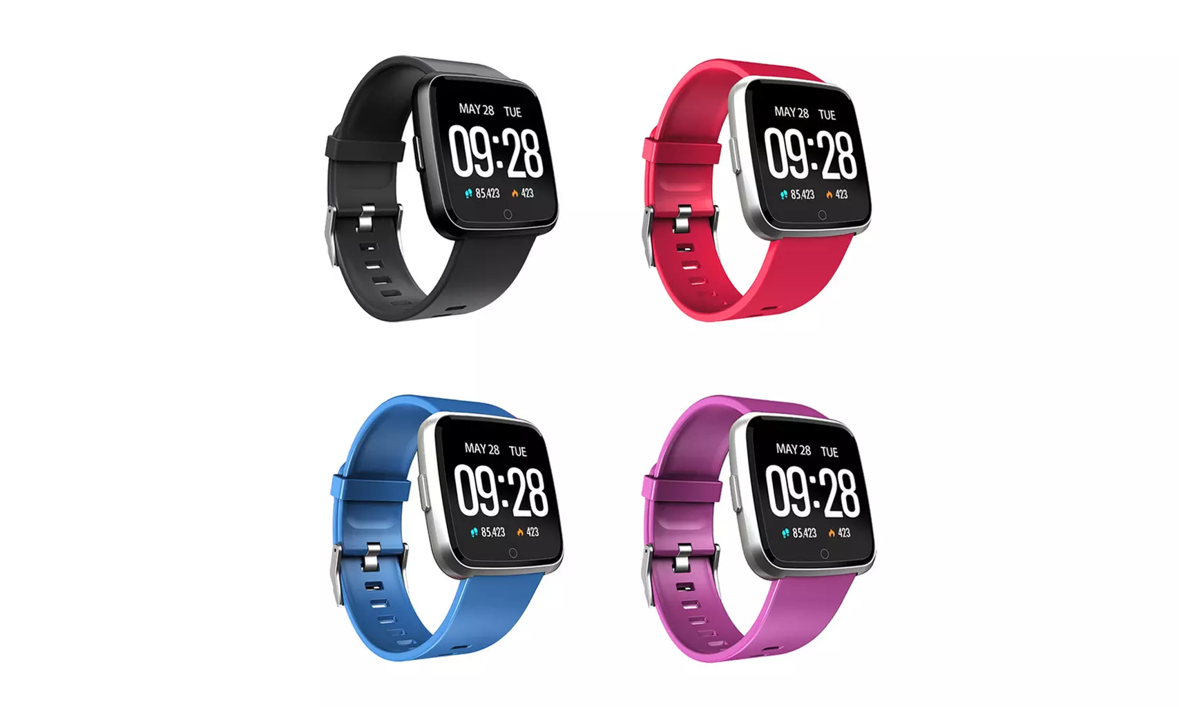 Touch Screen Health Companion Wearable Smartwatch for Apple Android iPhone Watch - Primary Image