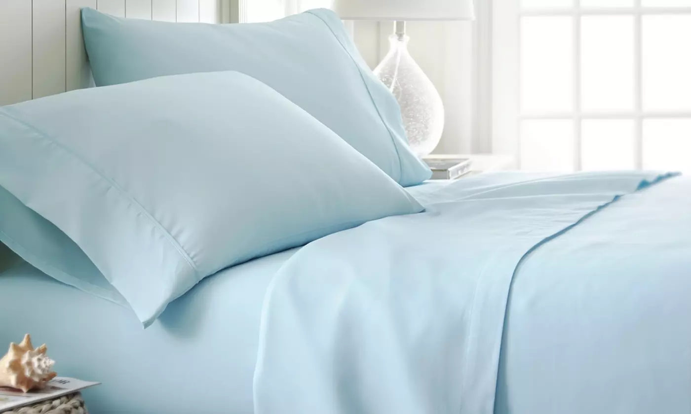 Ultra Soft Wrinkle Free 4 Piece Sheet Set - Primary Image