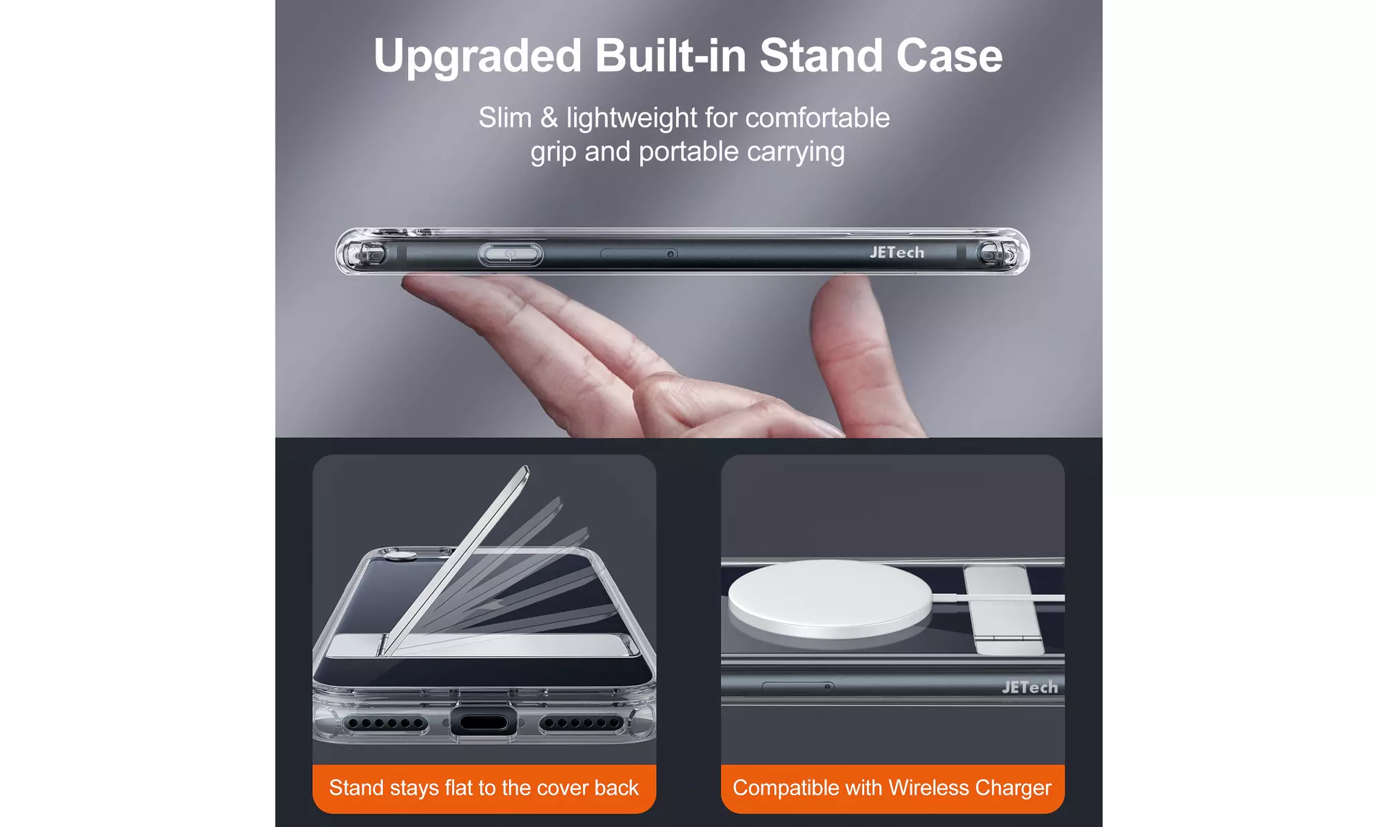 3-Way Metal Kickstand Case for Apple iPhone SE 3/2, iPhone 8/7, Bumper Cover